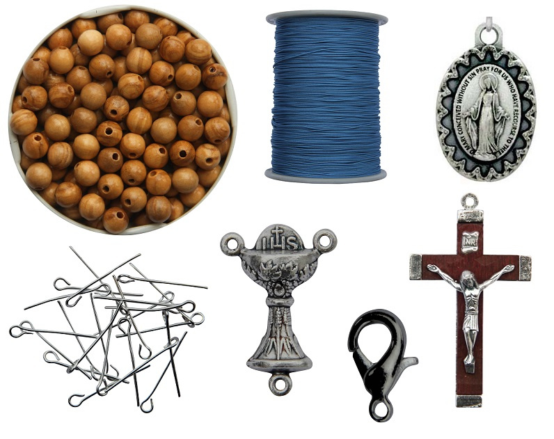 Link zur Kategorie Rosenkranzmaterial zum Basteln