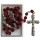 Rosenkranz mit Duftperlen "Rose", rot, 5 Gesätze