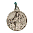 Skapulier - Medaille, echt versilbert, 925er, 1,4 cm