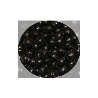 Holzperlen 5 mm  ( 1000 Stück ) schwarz