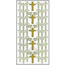 Ziersticke "Kreuze" 23 x 10 cm