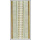 Ziersticker goldfarben "Bordüren lang" 23 x 10 cm