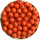 Rosen - Perlen 8 mm orange 60 Stück