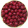 Rosen - Perlen 8 mm weinrot 60 Stück