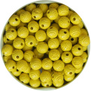 Rosen - Perlen 7 mm gelb 60 St&uuml;ck