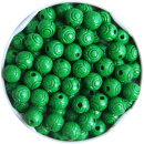 Rosen - Perlen 7 mm gr&uuml;n 60 St&uuml;ck