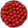 Rosen - Perlen 10 mm rot 60 Stück