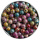 Acryl - Perlen, bunt, 8 mm, 1000 Stk., mit Streifen, marmoriert