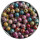 Acryl - Perlen, bunt, 8 mm, 300 Stk., mit Streifen, marmoriert