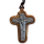 Holzkreuz "Jesus / Maria " mit Kordel, 5,2 cm, Olivenholz