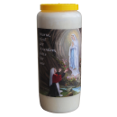 Kerze "Lourdes - Maria, Heil der Kranken", 100%...