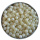 Perlmuttperlen, rund, weiß, 6mm, 300 Stück, echtes Perlmutt