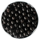 Ebenholz-Perlen  8 mm ( 300 Stück )