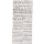 Ziersticker "Buchstaben kursiv" 23 x 10 cm