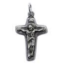 Metallkreuz  Jesus + Maria , silberfarben, 2,0 cm