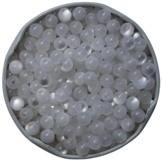 Perlmutt-Imitation Perlen 6 mm, weiß ( 1000 Stück )