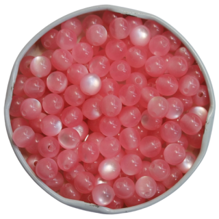 Perlmutt-Imitation Perlen 6 mm, rosa ( 1000 Stück )