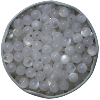Perlmutt-Imitation Perlen 7 mm, weiß ( 1000 Stück )