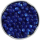 Perlmutt-Imitation Perlen 7 mm, dunkelblau ( 1000 Stück )