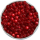 Perlmutt-Imitation Perlen 6 mm, weinrot ( 300 Stück )