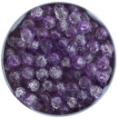 Crackle - Glasperlen 8 mm, flieder ( 300 Stück )