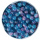 Crackle - Glasperlen 8 mm, blau/rosa ( 1000 Stück )