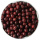 Rosen - Perlen 8 x 6 mm oval, dunkles rotbraun 1000 Stück