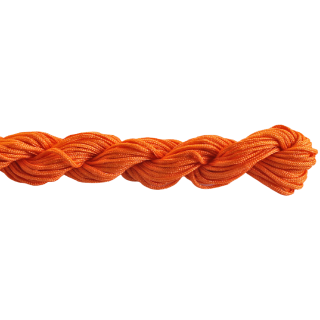 Kordel orange, 10 m lang, Stärke ca. 1,1 mm