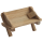 Holzkrippe 9 x 5,2 cm, passend für Jesuskind mit 6,3 cm