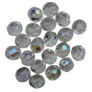 Glasschliffperlen 8 mm, kristall ( 300 Stück )