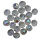 Glasschliffperlen 8 mm, kristall ( 300 Stück )