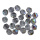 Glasschliffperlen 6 mm, kristall ( 300 Stück )
