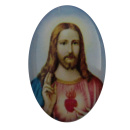 Sticker für Herzstücke und Medaillen, Herz Jesu...