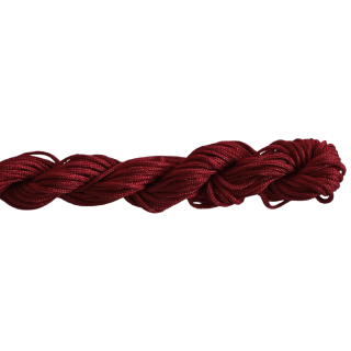 Kordel weinrot, 24 m lang, Stärke ca. 0,7 mm