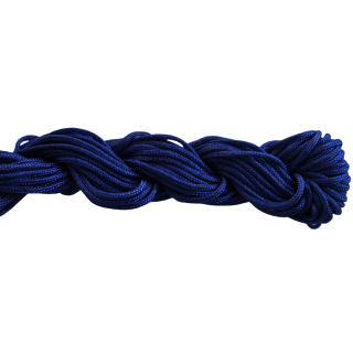 Kordel dunkelblau, 10 m lang, Stärke ca. 0,7 mm