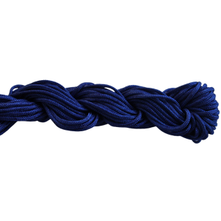 Kordel dunkelblau, 24 m lang, Stärke ca. 0,7 mm