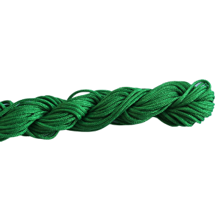 Kordel grün, 10 m lang, Stärke ca. 0,7 mm