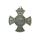 Metallkreuz, Prager Jesulein, keltisches Kreuz, 3 cm, silberfarben