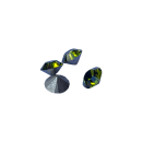 Swarovski-Chatons 4mm, olive, 18 Stk.