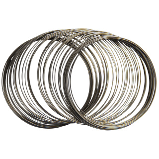 Spiraldraht, 6,5 cm,  formstabil, federnd, ca. 100 Spiralen