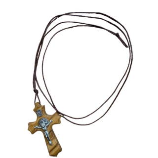 【Rosen Kreuz】crochet loose knit aus Holz - Kaiser-Rosenkranz.de - Onlineshop
