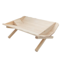 Holzkrippe 24 x 16 cm, passend f&uuml;r Jesuskind mit 20...