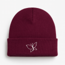 Schmetterlingsm&uuml;tze | Beanie Bordeaux
