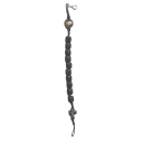 rotbrauner Armband-Rosenkranz aus Holzperlen