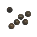 Perlen aus echtem Sandel-Holz, 6mm, 300 St&uuml;ck
