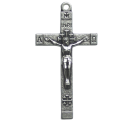 Jerusalemkreuz, 4 cm, silberfarben
