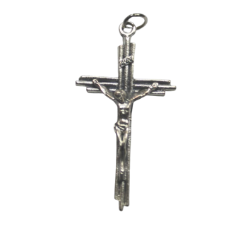 Balkenkreuz, 4,5 cm, silberfarben