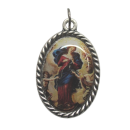 Medaille Maria Knotenl&ouml;serin, 3 cm, silberfarben mit...