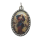 Medaille Maria Knotenl&ouml;serin, 3 cm, silberfarben mit Sticker