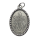 Medaille Maria Knotenl&ouml;serin, 3 cm, silberfarben mit Sticker